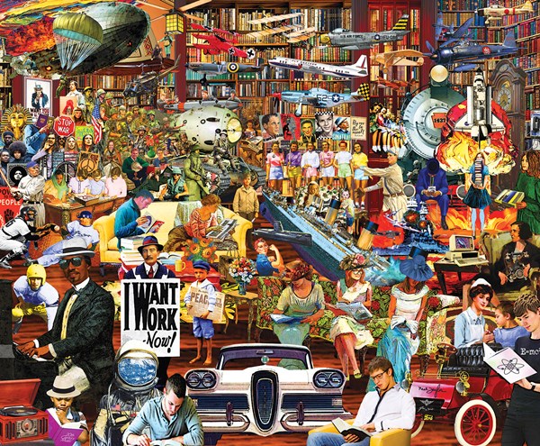 SunsOut (61508) - Neal Taylor: "20th Century History" - 1000 piezas