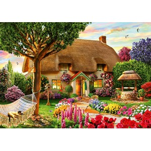 Bluebird Puzzle (70319) - Adrian Chesterman: "Thatched Cottage" - 1000 piezas