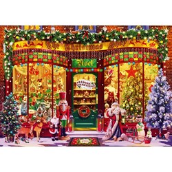 Bluebird Puzzle (70342) - Garry Walton: "Festive Shop" - 1000 piezas