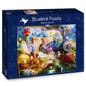 Bluebird Puzzle (70343) - Jan Patrik Krasny: "Magical Journey" - 1000 piezas