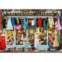 Bluebird Puzzle (70338) - Garry Walton: "The Clothing Emporium" - 1000 piezas