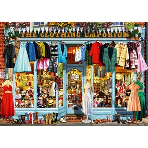 Bluebird Puzzle (70338) - Garry Walton: "The Clothing Emporium" - 1000 piezas