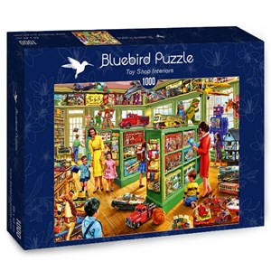 Bluebird Puzzle (70324) - Steve Crisp: "Toy Shop Interiors" - 1000 piezas