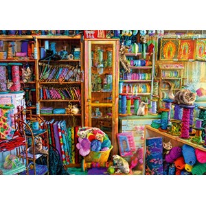 Bluebird Puzzle (70331) - Aimee Stewart: "Kitty Heaven" - 1000 piezas