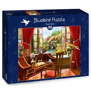 Bluebird Puzzle (70320) - Dominic Davison: "Study View" - 1000 piezas