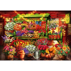Bluebird Puzzle (70333) - Ciro Marchetti: "Flower Market Stall" - 1000 piezas