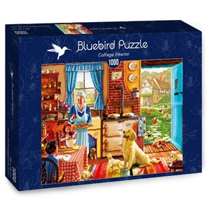 Bluebird Puzzle (70323) - Steve Crisp: "Cottage Interior" - 1000 piezas
