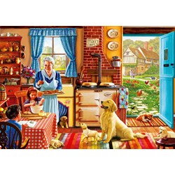 Bluebird Puzzle (70323) - Steve Crisp: "Cottage Interior" - 1000 piezas