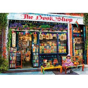 Bluebird Puzzle (70327) - Aimee Stewart: "The Bookshop Kids" - 1000 piezas