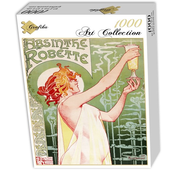 Grafika (00496) - Henri Privat-Livemont: "Absinthe Robette, 1896" - 1000 piezas