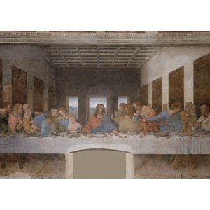 Grafika (00462) - Leonardo Da Vinci: "The Last Supper, 1495-1498" - 1000 piezas