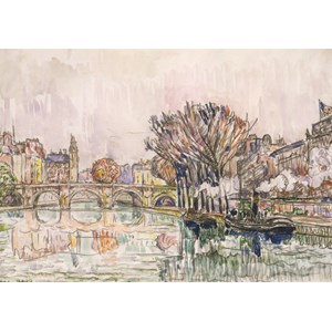 Grafika (00494) - Paul Signac: "Le Pont Neuf, Paris, 1928" - 1000 piezas