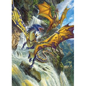 Cobble Hill (51808) - Matthew Stewart: "Waterfall Dragons" - 1000 piezas