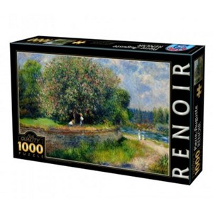 D-Toys (74904) - Pierre-Auguste Renoir: "Chestnut Tree in Bloom" - 1000 piezas
