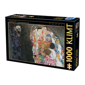 D-Toys (74935) - Gustav Klimt: "Gustav Klimt, 1916" - 1000 piezas