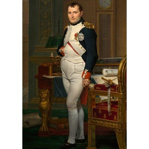 D-Toys (75000) - Jacques-Louis David: "The Emperor Napoleon in his study at the Tuileries, 1812" - 1000 piezas