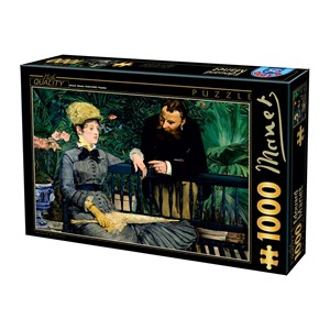 D-Toys (75239) - Edouard Manet: "In the Conservatory, 1879" - 1000 piezas