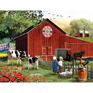 SunsOut (28727) - Tom Wood: "Serenity in the Country" - 1000 piezas