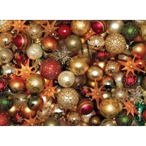 Cobble Hill (85012) - "Christmas Balls" - 500 piezas