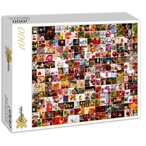 Grafika (02911) - "Collage, Christmas" - 1000 piezas