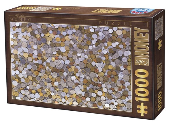 D-Toys (76441) - "Money" - 1000 piezas