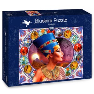 Bluebird Puzzle (70131) - Andrew Farley: "Nefertiti" - 1000 piezas