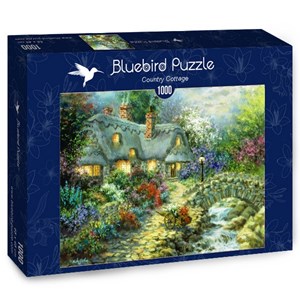 Bluebird Puzzle (70064) - Nicky Boehme: "Country Cottage" - 1000 piezas