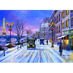 Eurographics (6000-0785) - Dominic Davison: "Christmas Eve in Paris" - 1000 piezas
