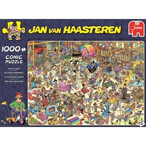 Jumbo (19073) - Jan van Haasteren: "The Toy Shop" - 1000 piezas