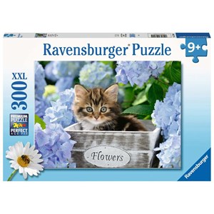Ravensburger (12894) - "Little Kitten" - 300 piezas