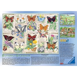 Ravensburger (15261) - "Butterfly Splendours" - 1000 piezas