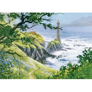 Cobble Hill (80006) - Douglas Laird: "Summer Lighthouse" - 1000 piezas