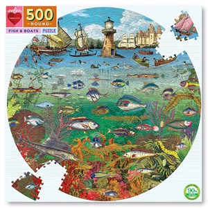eeBoo (EPZFFBB) - "Fish And Boat" - 500 piezas