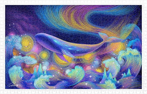 Pintoo (h2122) - "The Whale" - 1000 piezas