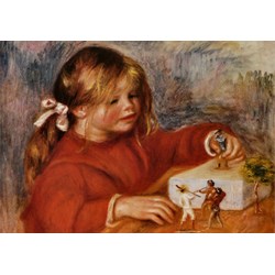 Grafika (00271) - Pierre-Auguste Renoir: "Claude Renoir jouant, 1905" - 1000 piezas