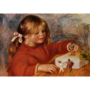Grafika (00271) - Pierre-Auguste Renoir: "Claude Renoir jouant, 1905" - 1000 piezas