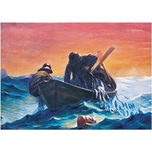 Art Puzzle (4387) - "Herring Fillet" - 1000 piezas