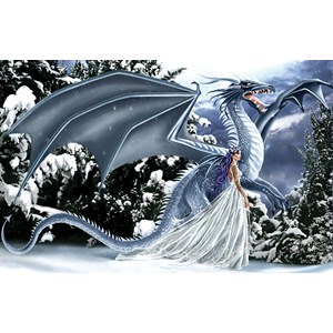 SunsOut (67696) - Nene Thomas: "Ice Dragon" - 1000 piezas