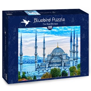 Bluebird Puzzle (70271) - Luciano Mortula: "The Blue Mosque" - 1000 piezas