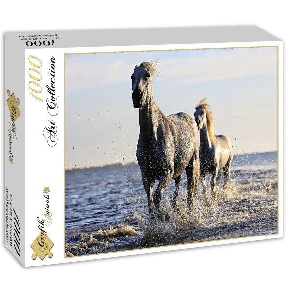 Grafika (01693) - "Horses" - 1000 piezas
