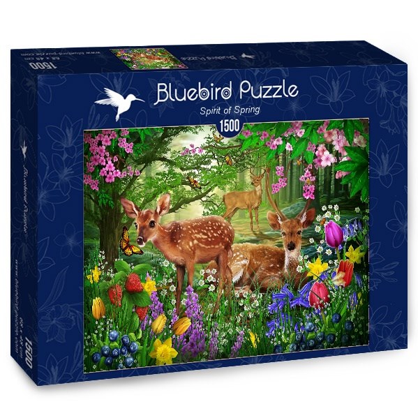 Bluebird Puzzle (70166) - Ciro Marchetti: "Spirit of Spring" - 1500 piezas
