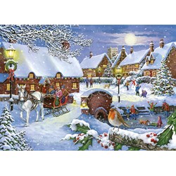 The House of Puzzles (4708) - "Sleigh Ride" - 1000 piezas