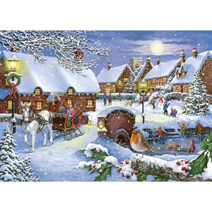The House of Puzzles (4708) - "Sleigh Ride" - 1000 piezas