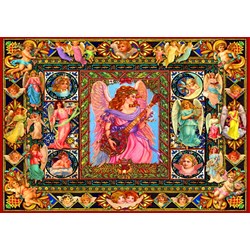 Bluebird Puzzle (70027) - Lewis T. Johnson: "Antique Angels" - 1500 piezas