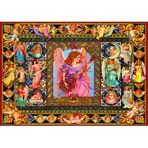 Bluebird Puzzle (70027) - Lewis T. Johnson: "Antique Angels" - 1500 piezas