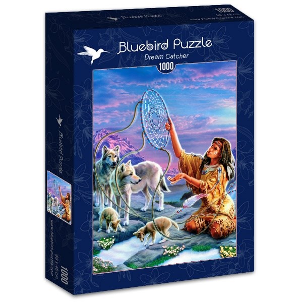 Bluebird Puzzle (70134) - Robin Koni: "Dream Catcher" - 1000 piezas