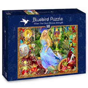 Bluebird Puzzle (70144) - Aimee Stewart: "When The Clock Strikes Midnight" - 500 piezas