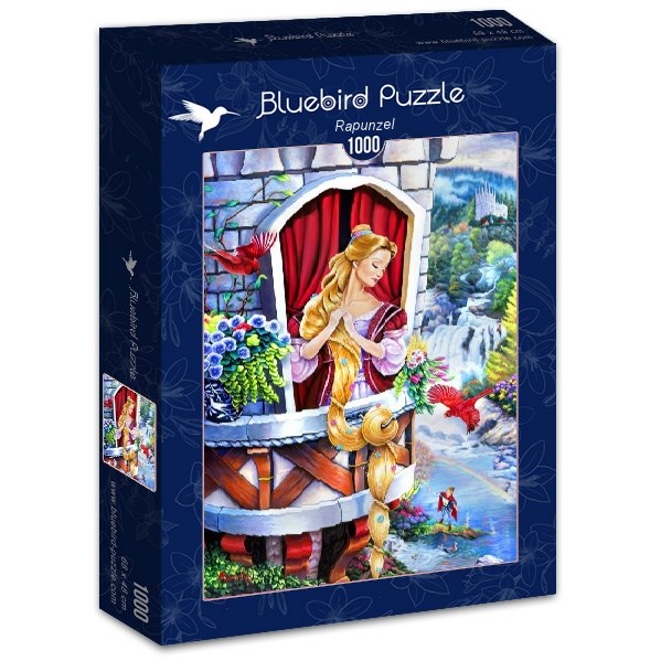 Bluebird Puzzle (70107) - Jenny Newland: "Rapunzel" - 1000 piezas