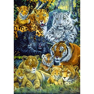 Bluebird Puzzle (70082) - Jenny Newland: "The Mother's Pride" - 1000 piezas