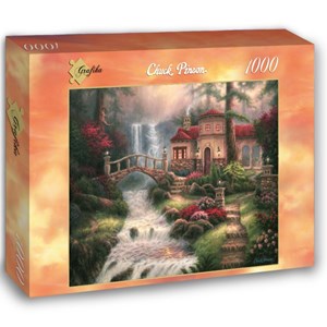 Grafika (02765) - Chuck Pinson: "Sierra River Falls" - 1000 piezas